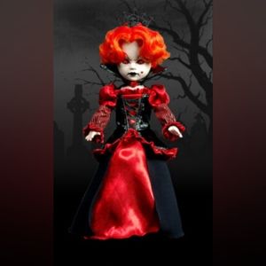 Mezco Toyz Vintage Living Dead Dolls Alice in Wonderland Queen of Hearts doll